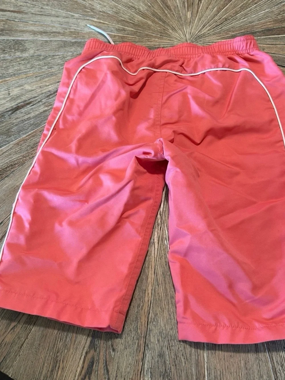 Boys Gap size 12 board shorts swim trunks salmon color